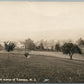 TOWACO NJ FARM SCENE ANTIQUE REAL PHOTO POSTCARD RPPC