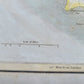 1814 MAP of WEST INDIA ISLANDS Carribean ST. VINCENT & BARBADOS antique 21 x 28"