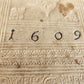 1595 LAW BOOK by Spanish jurist Vasquez de Menchaca antique PIGSKIN BINDING