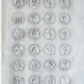 1742 NUMISMATIC ILLUSTRATED FOLIO medal collection of Queen of Sweden antique