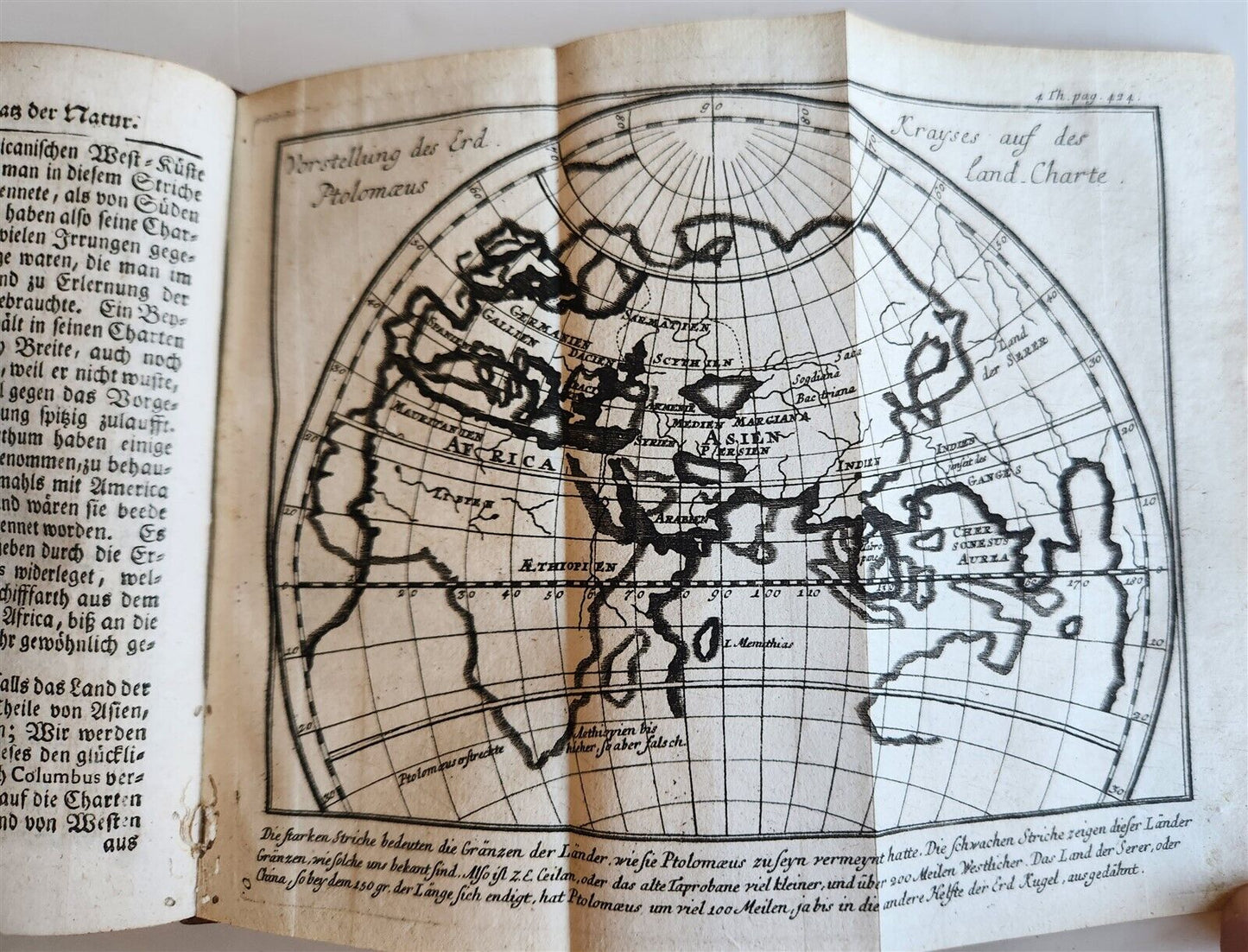 1753 Spectacle of nature by PLUCHE antique ILLUSTRATED in GERMAN