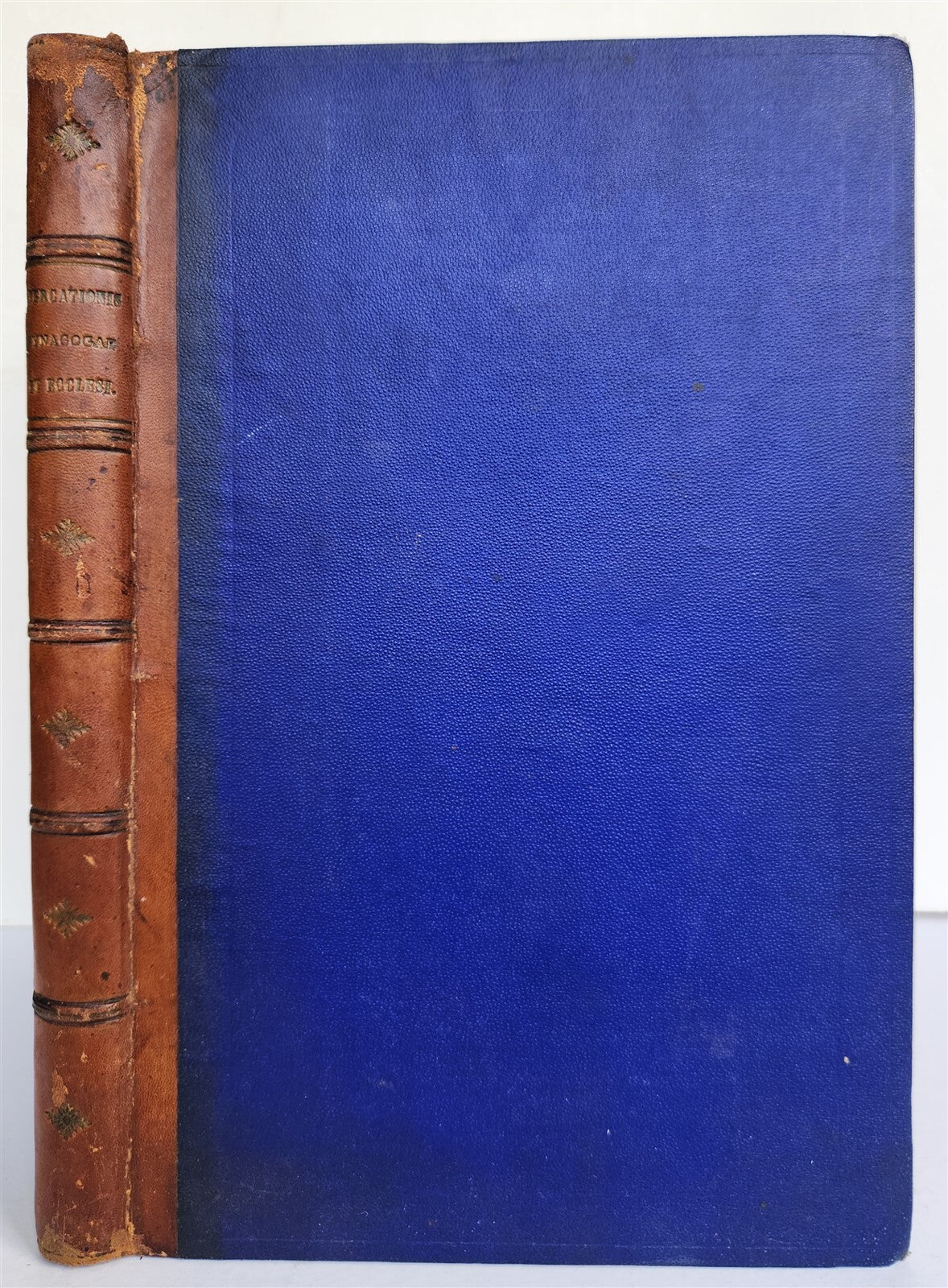 1537 ALTERCATIO SYNAGOGAE et ECCLESIA antique 16th CENTURY in LATIN Judaica