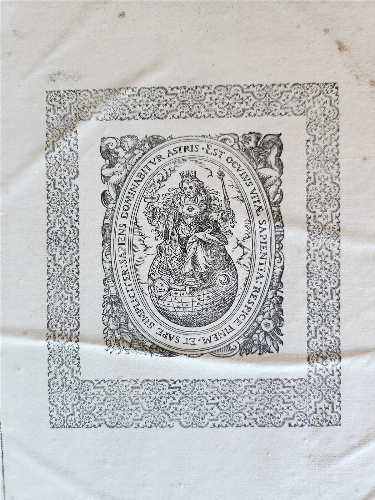 1593 DISPUTATIONES AGAINST HERETICS ROBERTI BELLARMINI antique PIGSKIN FOLIO v.3