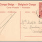 BELGIAN CONGO BOMA LE DIMANCHE ANTIQUE POSTCARD