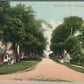 NO. ANSON ME MADISON STREET ANTIQUE POSTCARD