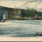 CLINTON NJ FALLS & MILL ANTIQUE POSTCARD