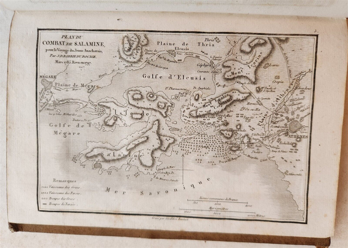 1799-1821 VOYAGE of ANARCHIS of GREECE antique 8 VOLUMES incl. ATLAS ILLUSTRATED