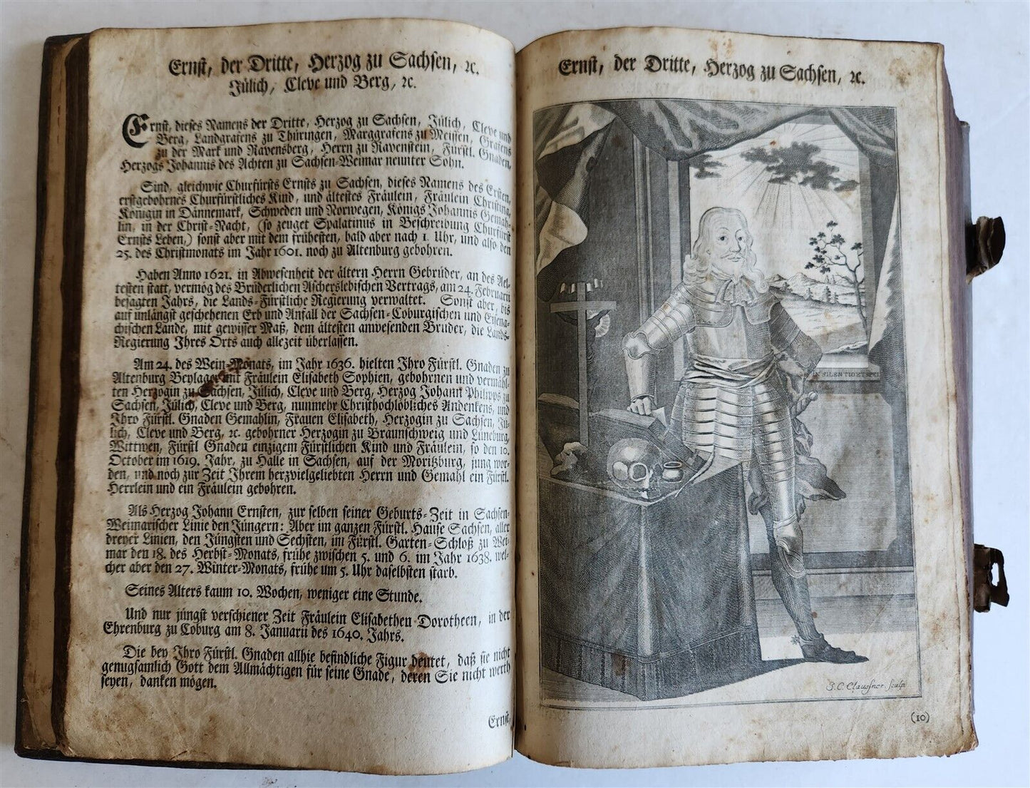 1788 BIBLE in GERMAN ILLUSTRATED antique MASSIVE PIGSKIN BOUND FOILIO