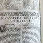 1618 BIBLE NEW TESTAMENT COMMENTARY by Benedictus Aretius antique 17th c. FOLIO