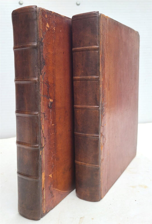 1786 SOPHOCLES POETRY in GREEK 2 VOLUMES antique