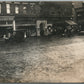 PITTSFIELD MA NORTH STREET 1914 FLOOD SCENE ANTIQUE REAL PHOTO POSTCARD RPPC
