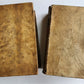 1589 HISTORY of ITALY by NATALE CONTI 2 VOLS antique VELLUM BOUND 16th CENTURY