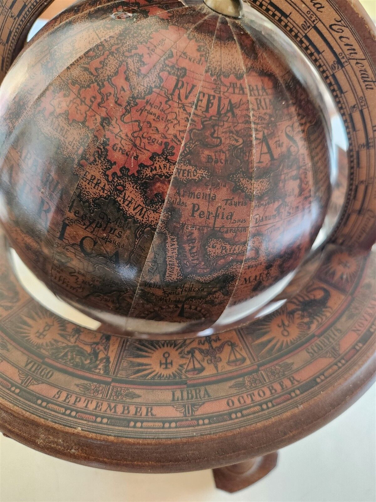 GLOBE 6 inches ANTIQUE STYLE