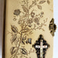 1890 GERMAN PRAYER BOOK w/ MOTHER OF PEARL BINDING antique