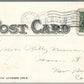 BRIDGEPORT CT PRESIDENT ROOSEVELT SPEAKING at RAILROAD STATION ANTIQUE POSTCARD