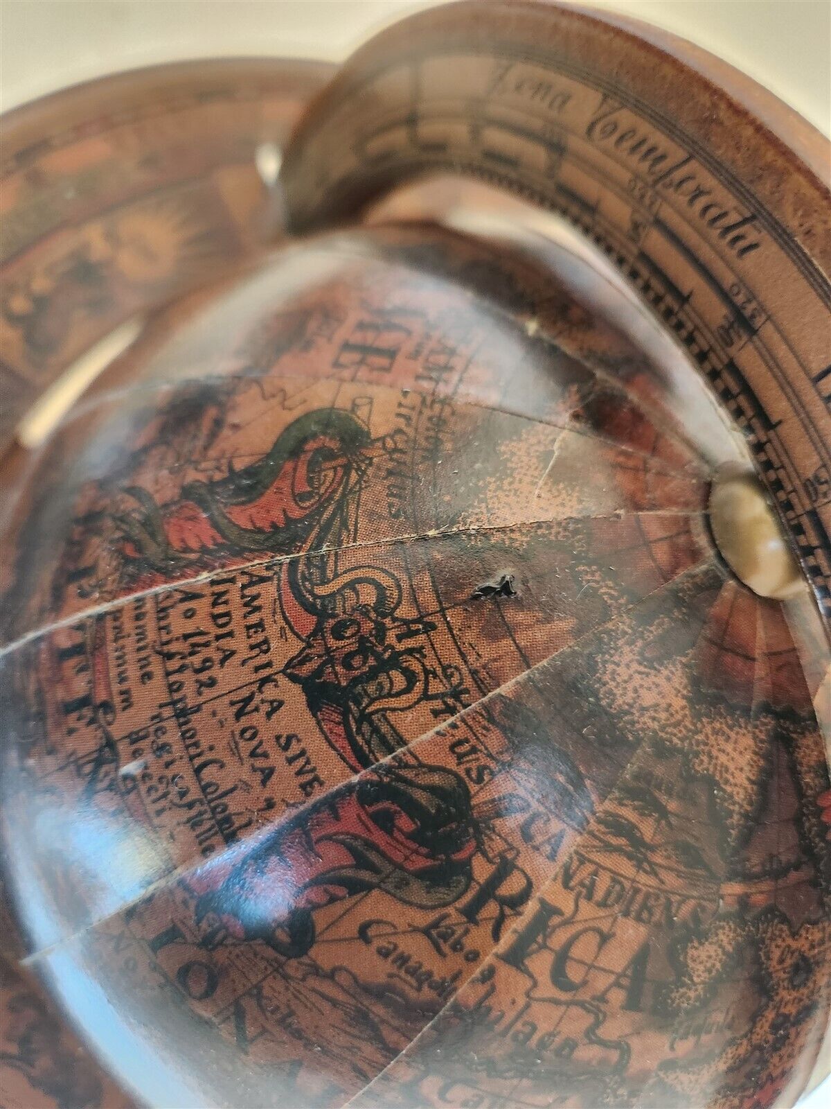 GLOBE 6 inches ANTIQUE STYLE