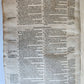1585 BIBLE in LATIN printed in LONDON antique VELLUM 16th CENTURY NEW TESTAMENT
