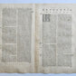 1640 BRABANT BELGIUM MAP by WILLEM BLAEU antique AUTHENTIC hand colored
