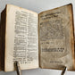1714 CUM ANOTATION DIVERSORUM by SUETONIUS antique vellum bound