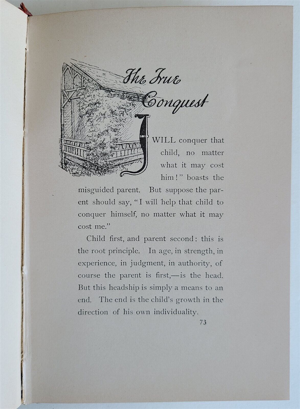 1893 BECKONINGS FROM LITTLE HANDS antique POETRY numbered copy PRIVATELY PRINTED