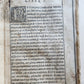 1576 CICERO Rhetoricorum ad Herennium antique 16th CENTURY vellum binding