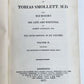 1817 WORKS of TOBIAS SMOLLETT antique 6 VOLS DECORATIVE BINDING