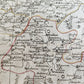 1782 Governi di Moscovia e Woronez antique MAP of RUSSIA MOSCOW & VORONEZH