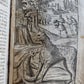 1724 ILLUSTRATED POLITICAL NOVEL antique Joannis Barclaii Argenis