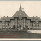 SPRINGFIELD OH I.O.O.F. HOME ANTIQUE REAL PHOTO POSTCARD RPPC