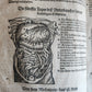 1601 WOUND MEDICINE antique ILLUSTRATED WundArtzney oder Artzney spiegell FOLIO