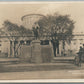 COLUMBUS OH McKINLEY MEMORIAL ANTIQUE REAL PHOTO POSTCARD RPPC