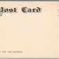 CHARLESTOWN MA SULLIVAN SQUARE ELEVATED STATION ANTIQUE POSTCARD