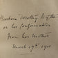 1908 IMITATION of CHRIST THE ECCLESIASTICAL MUSIC signed binding antique