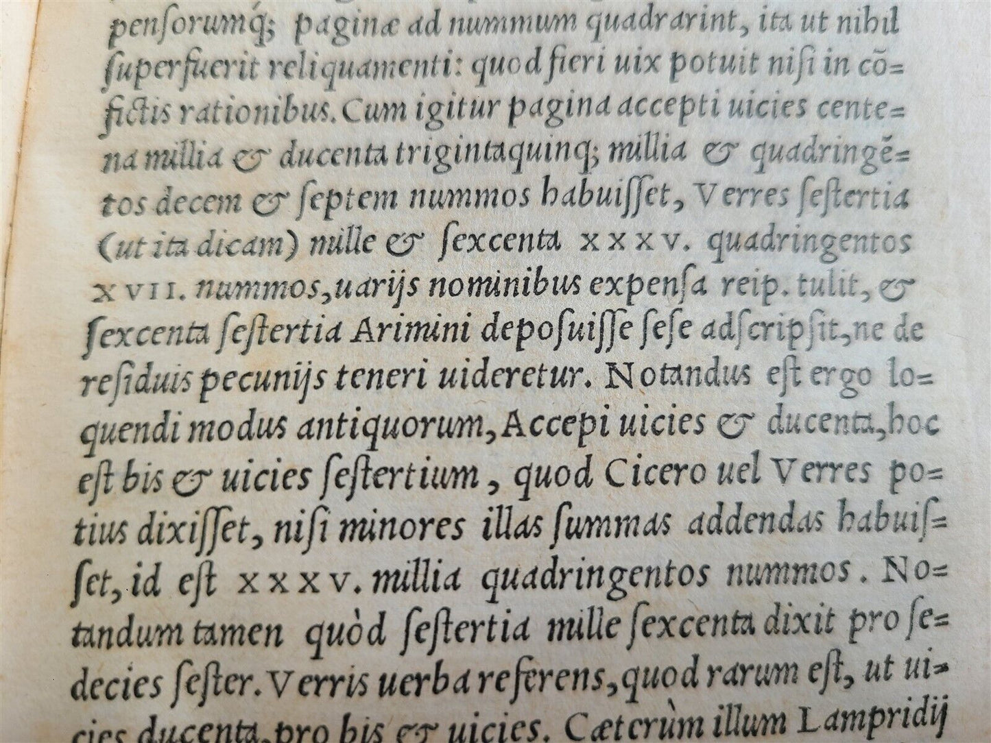 1542 Guillaume Bude De asse et partibus eius antique VELLUM BINDING 16th CENTURY