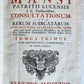 1708 LAW BOOK Consultationum sive rerum judicatarum antique VELLUM BOUND FOLIO