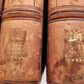 1862 WORKS of EDMUND SPENSER antique 5 VOLUMES DECORATIVE BINDING poetry