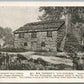 BUCKS CO. PA ARNOLD BROS. Rev. WM.TENNENT'S LOG COLLEGE ANTIQUE POSTCARD # 197