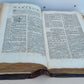 1662 BIBLE in DUTCH antique BIBLIA MASSIVE FOLIO ILLUSTRATED 6 MAPS incl. WORLD