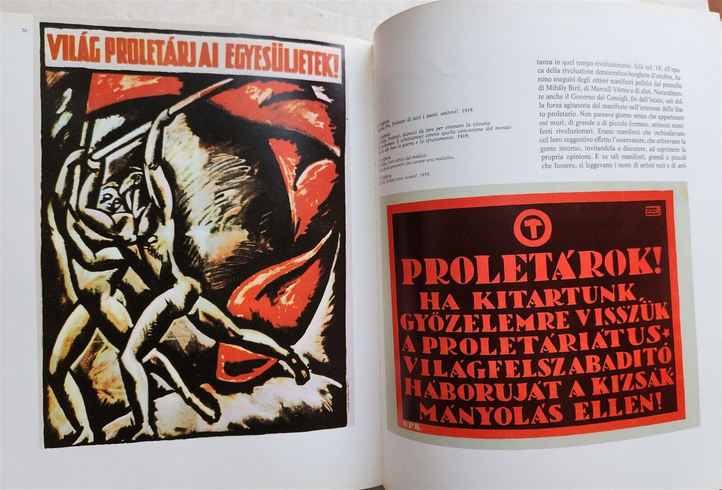 MANIFESTI RIVOLUZIONARI vintage ART & REFERENCE ALBUM RUSSIAN SPANISH POSTERS