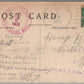 CONWAY MA MAIN STREET BRIDGE ANTIQUE POSTCARD