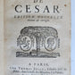 1670 IULIUS CAESAR antique ILLUSTRATED Les Commentaires de Cesar