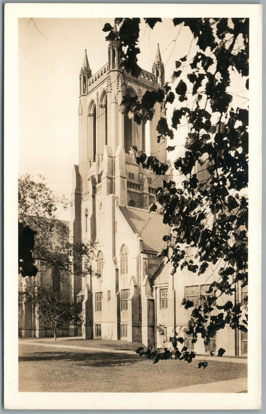 CLEVELAND OH CHURCH OF THE COVENANT VINTAGE REAL PHOTO POSTCARD RPPC