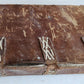 16th-17th CENTURY LARGE FOLIO BINDING antique LEATHER 12.5 by 18 inches