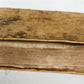 1824 EUCLID GEOMETRY antique ILLUSTRATED vellum binding