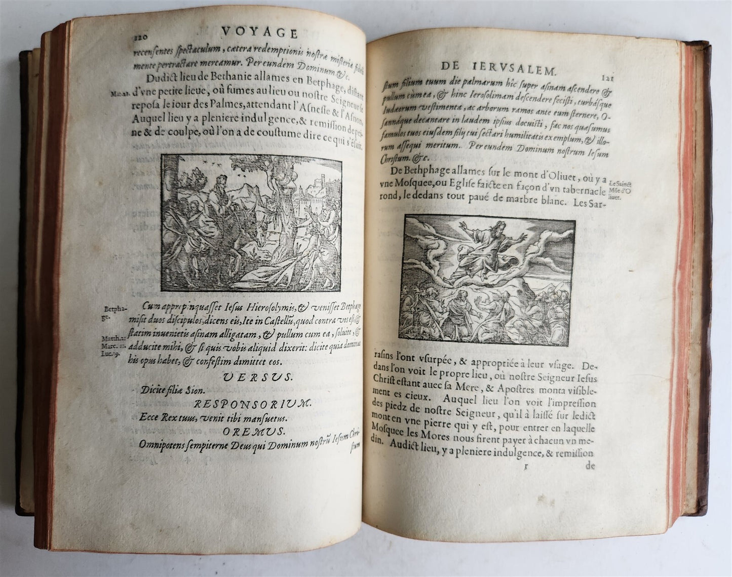 1573 VOYAGE to JERUSALEM & HOLY LAND PLACES antique FULLY ILLUSTRATED w/ MAPS