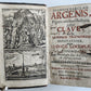 1724 ILLUSTRATED POLITICAL NOVEL antique Joannis Barclaii Argenis