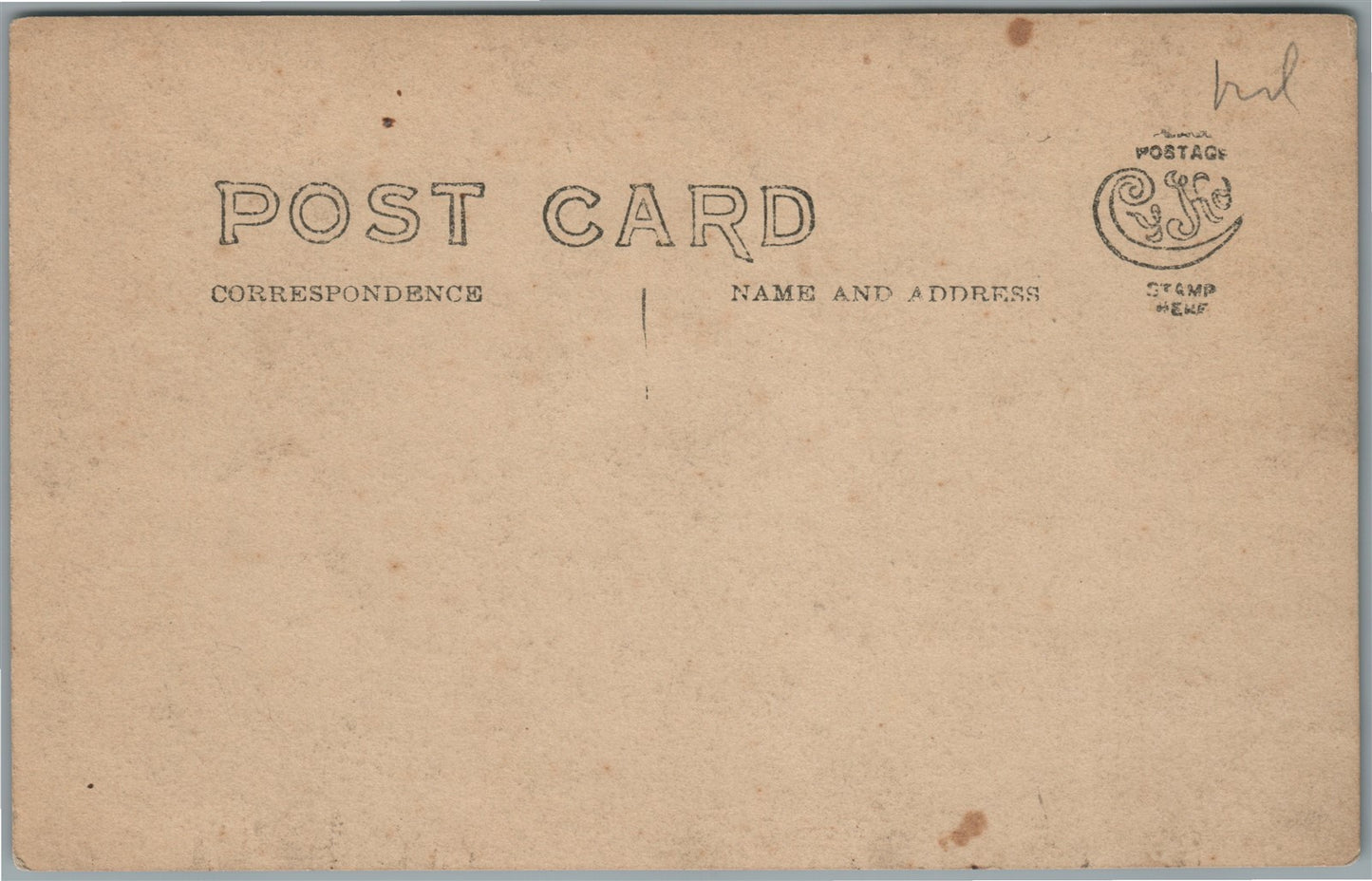 ASHBURNHAM MA RESIDENCE of Mrs. HARDY ANTIQUE REAL PHOTO POSTCARD RPPC