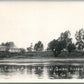 LANORAIE MOTEL on MOTREAL QUEBEC HIGHWAY CANADA VINTAGE REAL PHOTO POSTCARD RPPC