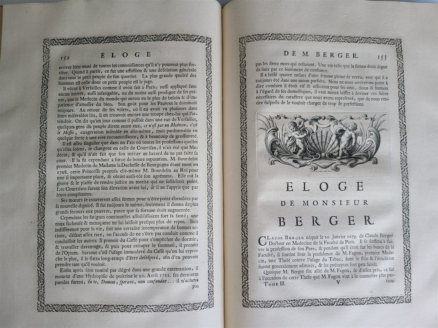 1728 Bernard Le Bovier de Fontenelle WORKS 3 FOLIO VOLUMES ILLUSTRATED antique