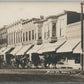 AMBOR IL MAIN STREET ANTIQUE REAL PHOTO POSTCARD RPPC